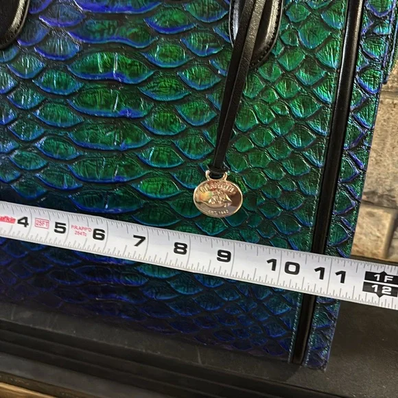 NWT Brahmin Caroline Emerald Lulia - Picture 10 of 11